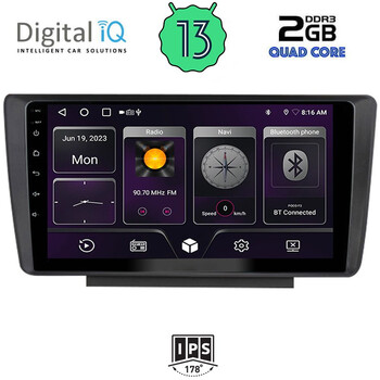 DIGITAL IQ BXB 1594_GPS (9inc) MULTIMEDIA TABLET OEM  SKODA OCTAVIA 5 mod. 2005-2012