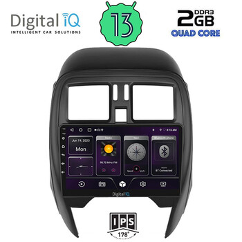 DIGITAL IQ BXB 1451_GPS (SQUARE) (9inc) MULTIMEDIA TABLET OEM NISSAN MICRA mod. 2014-2017