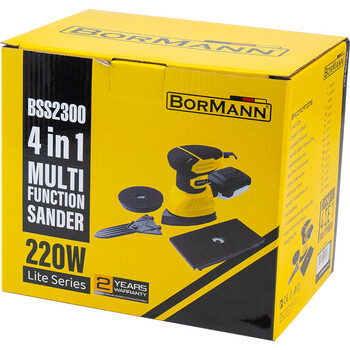 BORMANN BSS2300 ΤΡΙΒΕΙΟ ΕΚΚΕΝΤΡΟ/ΠΑΛΜΙΚΟ/ΔΕΛΤΑ 220W