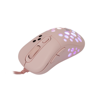 WHITE SHARK 6D GAMING MOUSE DPI 12800 GM-5013 PINK WHITE SHARK 6D GAMING MOUSE DPI 12800 GM-5013 PINK