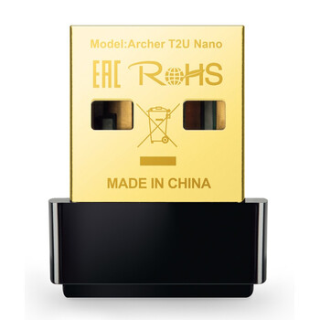 TP-LINK ασύρματος USB αντάπτορας δικτύου Archer T2U Nano, 600Mbps, V.1