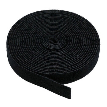 POWERTECH ταινία τύπου velcro πολλαπλών χρήσεων, 20mm, 3m, Black POWERTECH ταινία τύπου velcro πολλαπλών χρήσεων, 20mm, 3m, Black