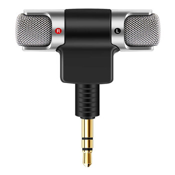 POWERTECH mini μικρόφωνο CAB-J041, stereo, 3.5mm