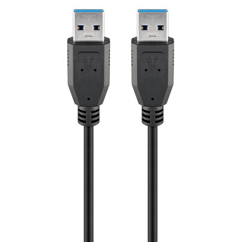 GOOBAY καλώδιο USB 3.0 SuperSpeed 95716, 5 Gbit/s, 0.5m, μαύρο