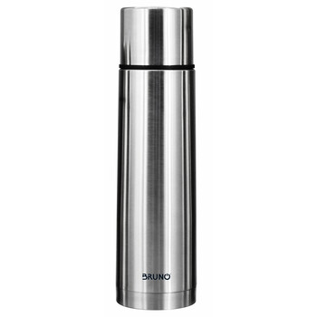 BRUNO θερμός BRN-0069, με καπάκι-κύπελλο, anti-slip, 1000ml, ασημί