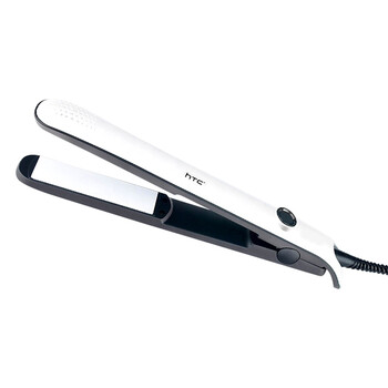 HTC ισιωτική μαλλιών JK-6016, 200°, 35W, λευκή-μαύρη HTC ισιωτική μαλλιών JK-6016, 200°, 35W, λευκή-μαύρη