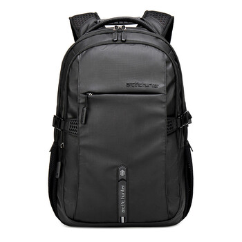 ARCTIC HUNTER τσάντα πλάτης B00388 με θήκη laptop 15.6", USB, 27L, μαύρη