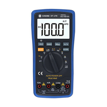 SUNSHINE ψηφιακό πολύμετρο DT-17N, AC 700V/DC 1000V, AC/DC 10A