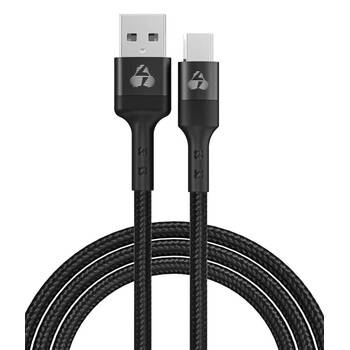 POWERTECH καλώδιο USB σε Micro USB PTR-0125, 12W 2.4A, copper, 1m, μαύρο
