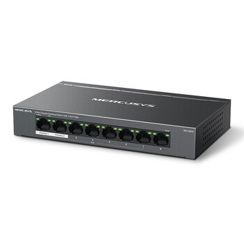 MERCUSYS Desktop Switch MS108GP, 8x 10/100/1000 Mbps, PoE+, Ver. 1.0