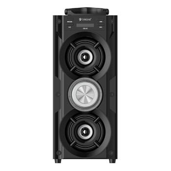 CELEBRAT φορητό ηχείο OS-01, 10W, 1200mAh, Bluetooth, FM, LED, μαύρο