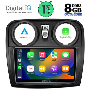 DIGITAL IQ BXD 11108_CPA (9inc) MULTIMEDIA TABLET OEM DACIA LOGAN – SANDERO mod. 2012-2019