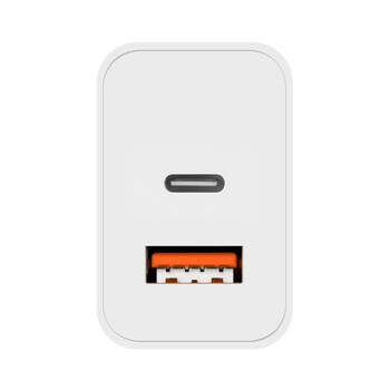 KM0854 . Φορτιστής USB A - USB C 20W με λειτουργία Power Delivery και Quick Charge Kruger&Matz GAN
