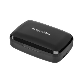 KMPM19 . Ασύρματα in-ear ακουστικά με θήκη φόρτισης - powerbank Kruger&Matz M19