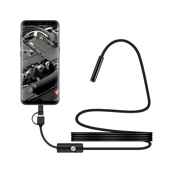 RB-1141 . Ενδοσκοπική κάμερα 720p για κινητά με USB/USB C/MicroUSB 2m Rebel