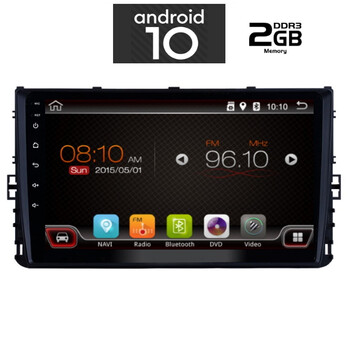 IQ-AN X6584_GPS (9inc). VW  POLO - T-ROC - T-CROSS  mod. 2017>