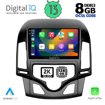 DIGITAL IQ BXD 11231_CPA CLIMA (9inc) MULTIMEDIA TABLET OEM HYUNDAI i30 mod. 2007-2012