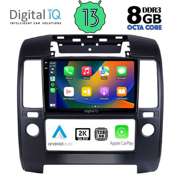 DIGITAL IQ BXD 11454_CPA A/C (9inc) MULTIMEDIA TABLET OEM NISSAN NAVARA D40 mod. 2006-2011 με A/C