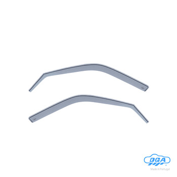 ANEM.DGA10010 HONDA CR-V I 5D 1997-2002  ΖΕΥΓΑΡΙ ΜΠΡΟΣΤΙΝΟΙ ΑΝΕΜΟΘΡΑΥΣΤΕΣ ΑΠΟ ΕΥΚΑΜΠΤΟ ΧΥΤΟ ΑΚΡΥΛΙΚΟ ΓΥΑΛΙ  (CAST ACRYLIC GLASS) DGA - 2 ΤΕΜ.