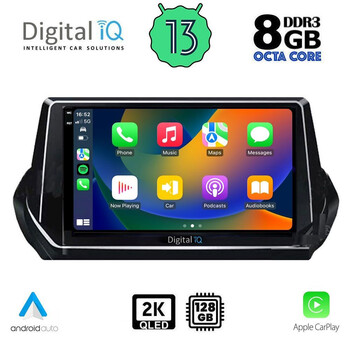 DIGITAL IQ BXD 11509_CPA (9inc) MULTIMEDIA TABLET OEM PEUGEOT 208 – 2008 mod. 2021&gt;