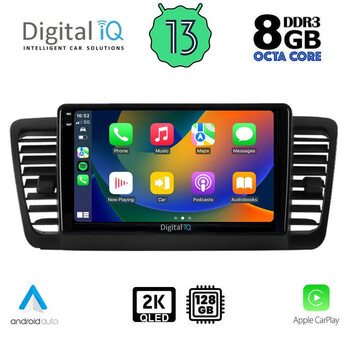 DIGITAL IQ BXD 11665_CPA (9inc) MULTIMEDIA TABLET OEM SUBARU LEGACY - OUTBACK mod. 2002-2008
