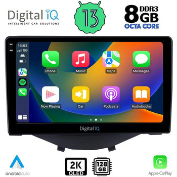 DIGITAL IQ BXD 11715_CPA CLIMA (9inc) MULTIMEDIA TABLET OEM CITROEN C1-PEUGEOT 108-TOYOTA AYGO mod. 2014&gt;