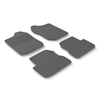 L2467.5 SUZUKI JIMNY 3D 01/1998-10/2018 ΜΑΡΚΕ ΠΑΤΑΚΙΑ SUMISURA ΛΑΣΤΙΧΟ ΣΕ ΜΑΥΡΟ ΧΡΩΜΑ ME ΚΟΥΜΠΩΜΑΤΑ LAMPA - 4 ΤΕΜ.​