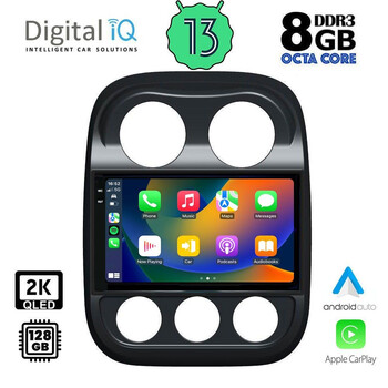 DIGITAL IQ BXD 11277_CPA (10inc) MULTIMEDIA TABLET OEM JEEP COMPASS - PATRIOT mod. 2007-2016