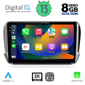 DIGITAL IQ BXD 11508_CPA (10inc) MULTIMEDIA TABLET OEM PEUGEOT 208-2008 mod. 2012-2021