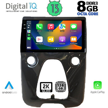DIGITAL IQ BXD 11708_CPA A/C (10inc) MULTIMEDIA TABLET OEM CITROEN C1-PEUGEOT 108-TOYOTA AYGO mod. 2014>