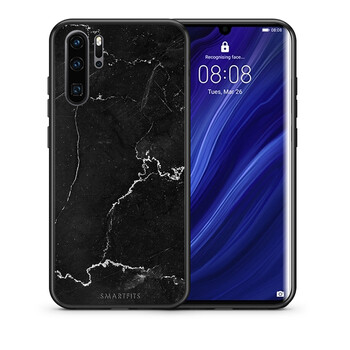 Marble Black - Huawei P30 Pro θήκη