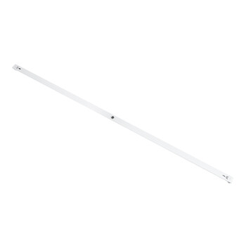 GloboStar® TUBATO 60150 Μεταλλικό Σκαφάκι για 1 x Λάμπα 150CM T8 G13 LED AC 220-240V IP20 Μ150 x Π3.4 x Υ4.3cm - 5 Χρόνια Εγγύηση