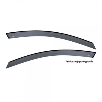 ANEM.DGA14027 MAZDA BT50 2D/4D 2006-2012 / FORD RANGER 2D/4D 2007-2011 ΖΕΥΓΑΡΙ ΜΠΡΟΣΤΙΝΟΙ ΑΝΕΜΟΘΡΑΥΣΤΕΣ ΑΠΟ ΕΥΚΑΜΠΤΟ ΧΥΤΟ ΑΚΡΥΛΙΚΟ ΓΥΑΛΙ  (CAST ACRYLIC GLASS) DGA - 2 ΤΕΜ.