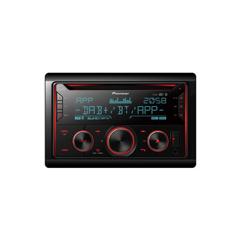 Pioneer FH-S820DAB 4x50W/USB/BT/iPhone/DAB+/Multi color
