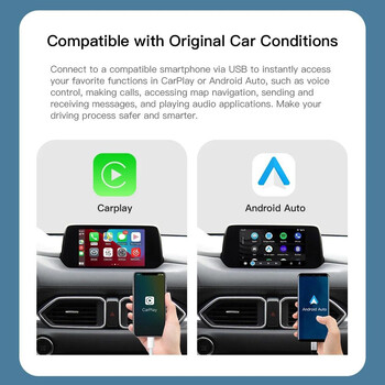 DIGITAL IQ MZ 252 CPAA (CARPLAY / ANDROID AUTO OEM Upgrade for MAZDA mod. 2016-2021)
