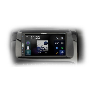 Pioneer SPH-EVO62DAB + Renault Clio installation kit
