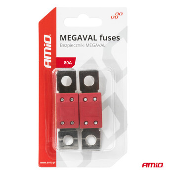 03462/AM ΑΣΦΑΛΕΙΕΣ MEGAVAL 80A AMIO - 2 Τεμ.