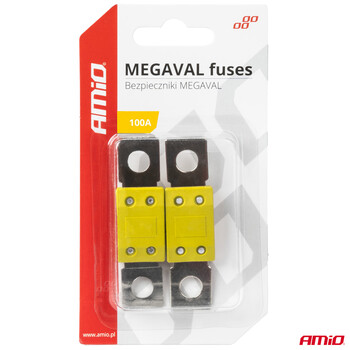 03463/AM ΑΣΦΑΛΕΙΕΣ MEGAVAL 100A AMIO - 2 Τεμ.