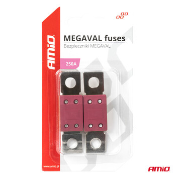 03469/AM ΑΣΦΑΛΕΙΕΣ MEGAVAL 250A AMIO - 2 Τεμ.