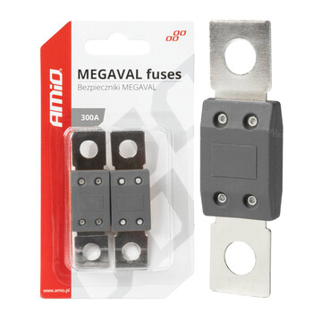 03470/AM ΑΣΦΑΛΕΙΕΣ MEGAVAL 300A AMIO - 2 Τεμ.