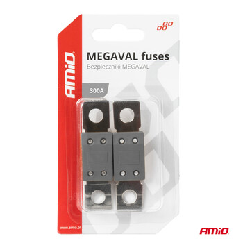 03470/AM ΑΣΦΑΛΕΙΕΣ MEGAVAL 300A AMIO - 2 Τεμ.