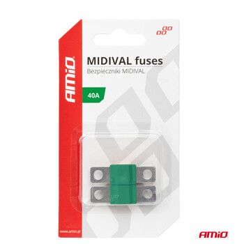 03474/AM ΑΣΦΑΛΕΙΕΣ MIDIVAL 40A AMIO - 2 Τεμ.