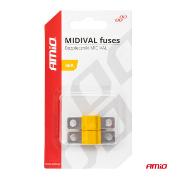03476/AM ΑΣΦΑΛΕΙΕΣ MIDIVAL 60A AMIO - 2 Τεμ.