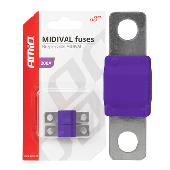 03482/AM ΑΣΦΑΛΕΙΕΣ MIDIVAL 200A AMIO - 2 Τεμ.