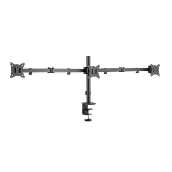 SBOX TABLE STAND FOR 3 MONITORS 17'-27' VESA 100x100 MAX