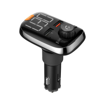 DM-0465-3 . Πομπός αυτοκινήτου με λειτουργία Bluetooth (2xUSB) Peiying