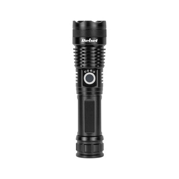 DM-0945 . Επαναφορτιζόμενος φακός LED 10W Rebel