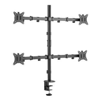 SBOX TABLE STAND FOR 4 MONTORS 17'-32' VESA 100x100 MAX