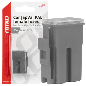 03416/AM ΑΣΦΑΛΕΙΕΣ JapVal PAL ΘΗΛΥΚΕΣ 75A ΣΕ ΓΚΡΙ ΧΡΩΜΑ AMIO - 2 Τεμ.
