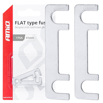 03496/AM ΑΣΦΑΛΕΙΕΣ FLAT 41mm 175A AMIO - 2 Τεμ.